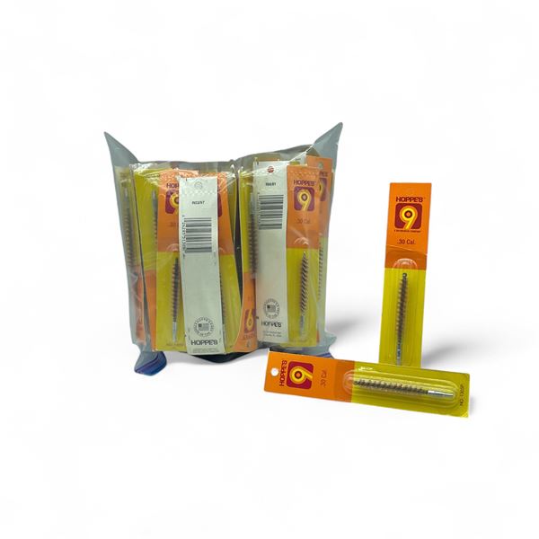 Hoppe's 30 Cal Bore Cleaning Brushes X 80 Qty