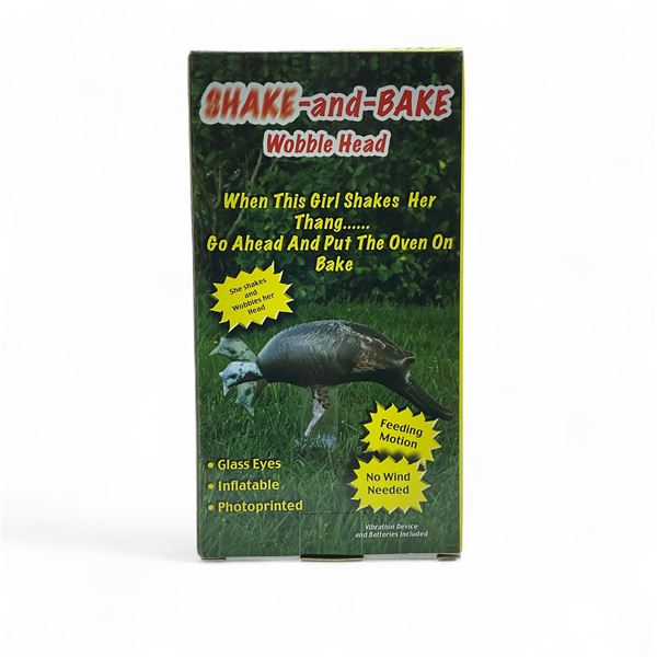 Cherokee Sports Shake-and-Bake Wobble Head Female Turkey Decoy