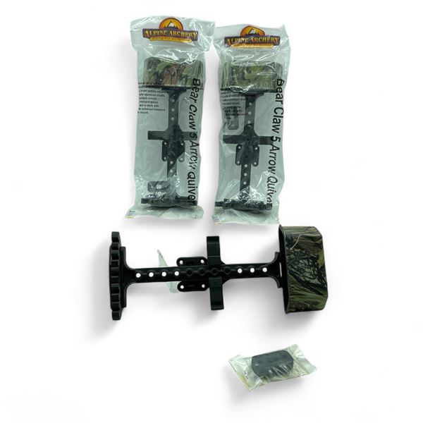 Alpine Archery Bear Claw 5 Arrow Quiver X 3