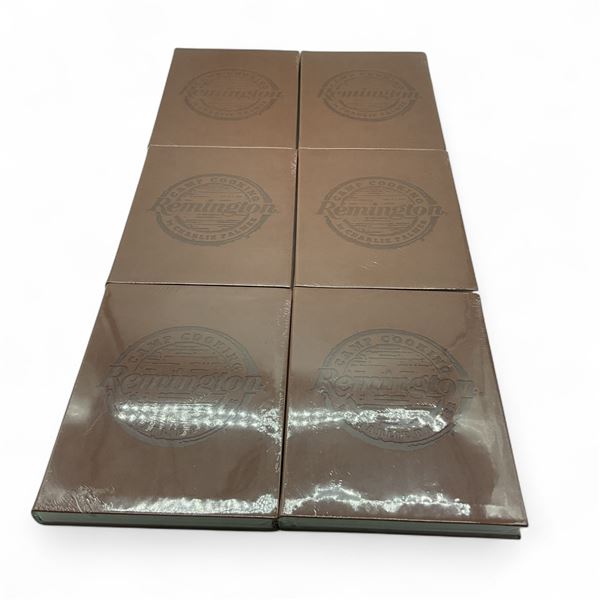 Remington 'Camp Cooking' Leather Bound, Illustrated Book by Charlie Palmer, 269 Pages X 5 Qty