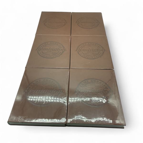 Remington 'Camp Cooking' Leather Bound, Illustrated Book by Charlie Palmer, 269 Pages X 5 Qty