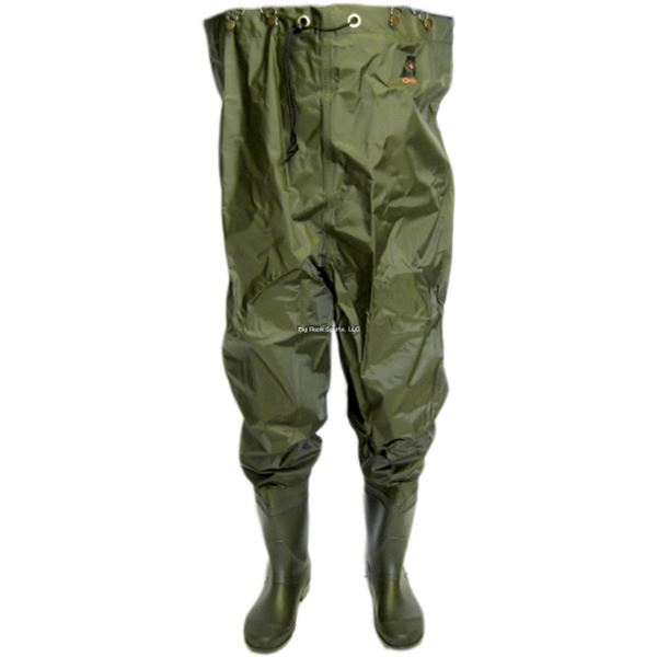 Riverside Chest Waders, Size: 12, Green, New