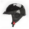 Image 1 : LS2 Helmets Rebellion Motorcycle Half Helmet, Gloss Black, Size: X-Large, New