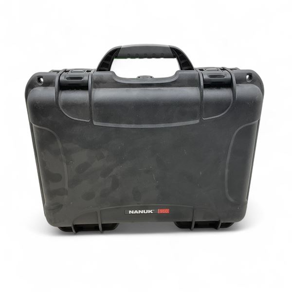 Nanuk 910 Pistol Case with Foam, 13.5" x 11" x 4.5"