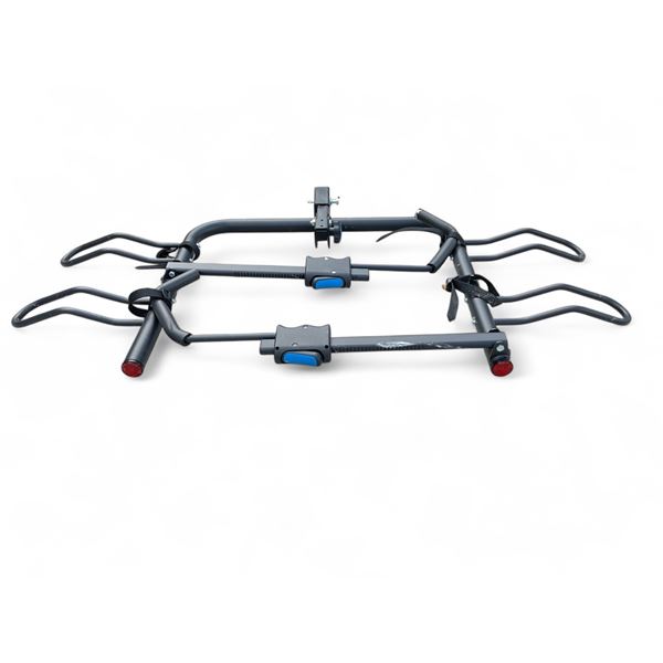 Hitch Mounted Aluminum Bike Rack for Vehicle