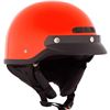 Image 3 : CKX VG-500 Half Helmet, Orange, Size: Medium, New