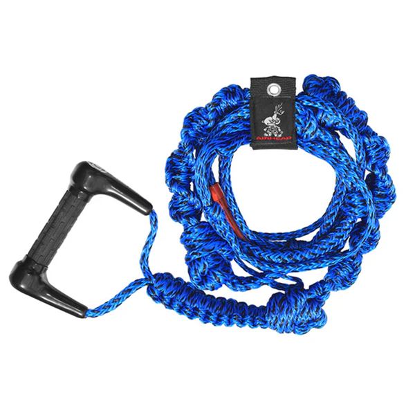 Airhead Wakesurf 3 Section Rope With Handle, 16', Blue, New