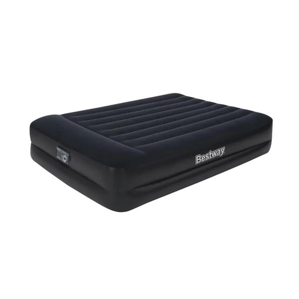 Bestway Airbed, Double High Queen Air Matress with BI AC Pump, 80" x 60" x 18", New