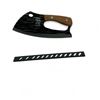 Image 1 : Yang Jiang 8.25" Fixed Blade Cleaver with Wooden Handle, New