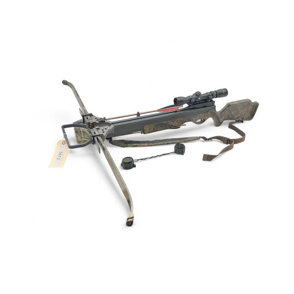 Excalibur ExoMag Camo Crossbow With Scope Quiver and 4 Bolts
