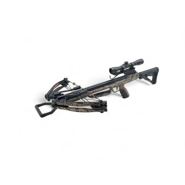Centrepoint Camo Mercenary 370 Crossbow With 4X32 Scope Quiver And Case