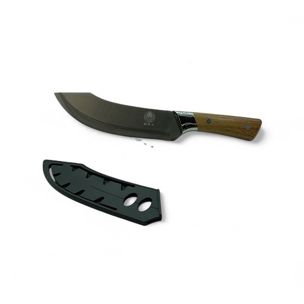 Xiao Tian Lai Fixed 6.5" Blade Knife with Sheath, New