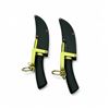 Image 1 : Fixed 3" Blade Knife with Locking Sheath Mechanism x 2 Qty, New