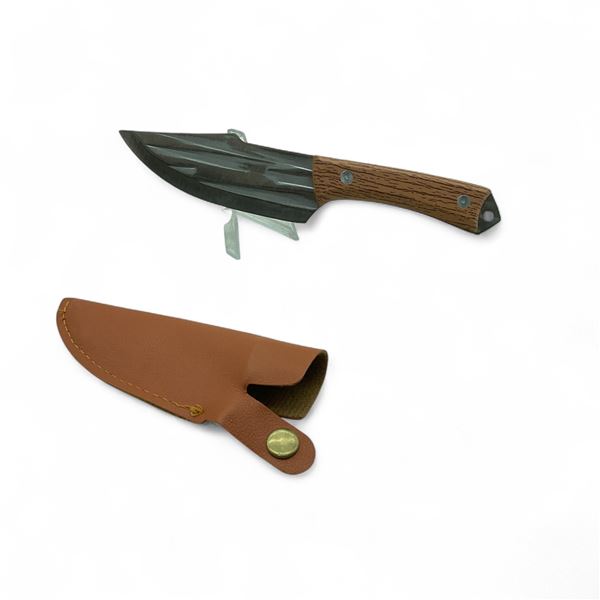 Fixed 4" Blade Knife with Sheath, New