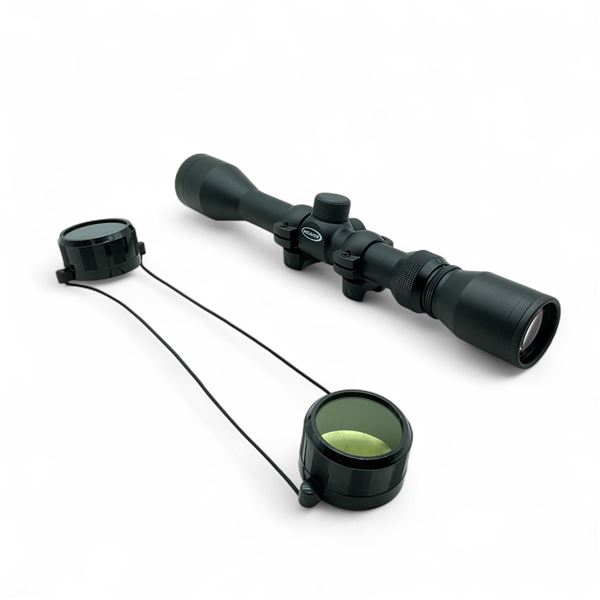 Weaver 3-9x40 Waterproof Scope on Rings with Caps