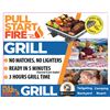 Image 1 : Pull Start Fire Grill with Pre Loaded Charcoal, New