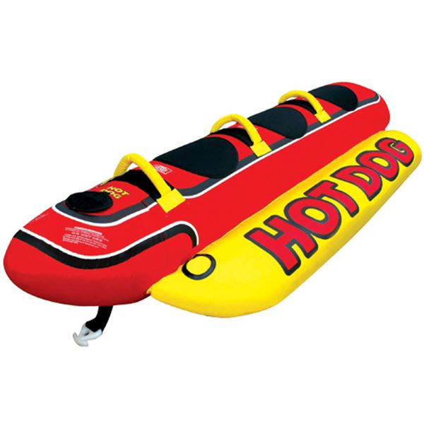 AirHead HD-3 Hot Dog Towable Water Tube, 102" X 44", New
