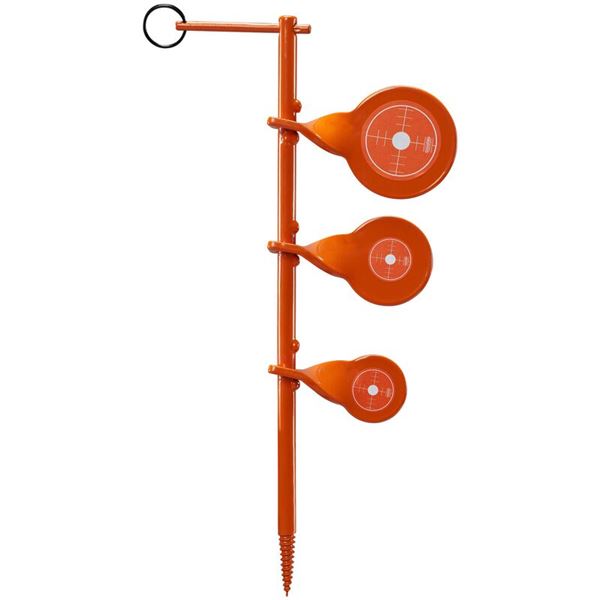 Champion Range and Target Rimfire Screw-In Triple Gong Spinner Target, New