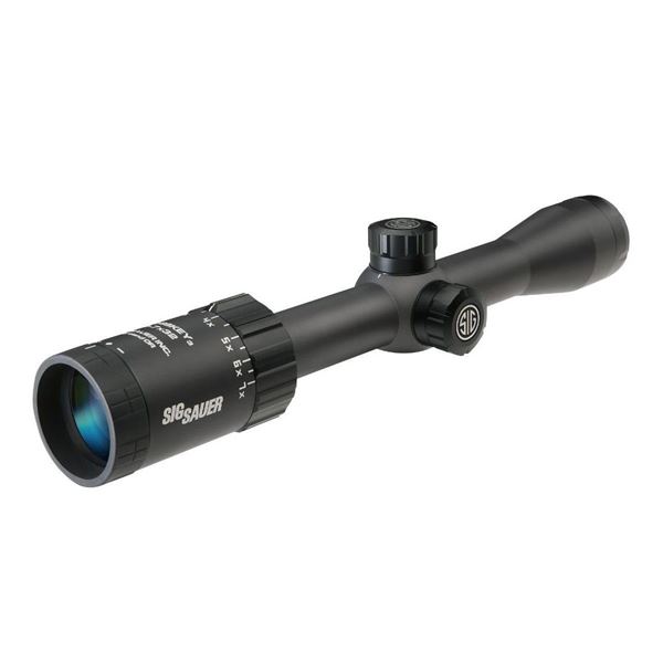 Sig Sauer Whiskey 3 2-7x32mm Scope, SFP, Quad Plex Reticle, New