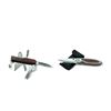 Image 1 : Wooden Handled Pocket Multi Tool and ESP 2 1/2" Blade Pocket Knife in Nylon Sheath