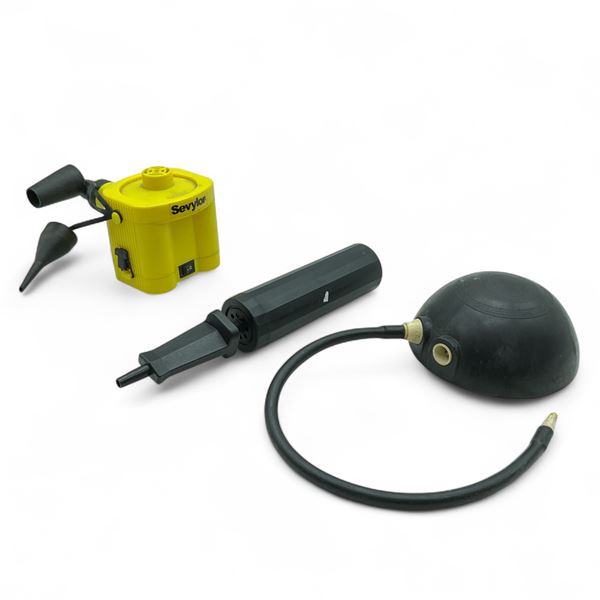 Sevylor Electric Pump and Manual Pumps X 2