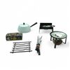 Image 1 : Fondue Set with 2 Different Burners/ Heaters & Magic Heat Burner Fuel