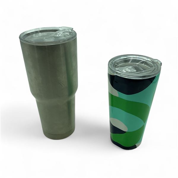 Corkcicle 16 oz Metal Cup/ Tumbler and Built Metal Tumbler