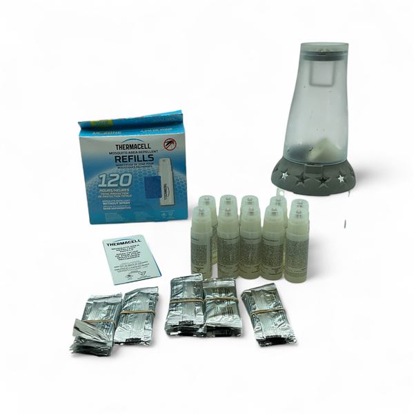 Thermacell Mosquito Area Repellant Refills and OFF! Mosquito Lamp