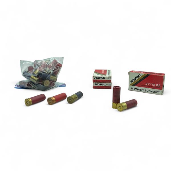 Assorted 12 Ga Ammunition, Approximately 38 Rounds