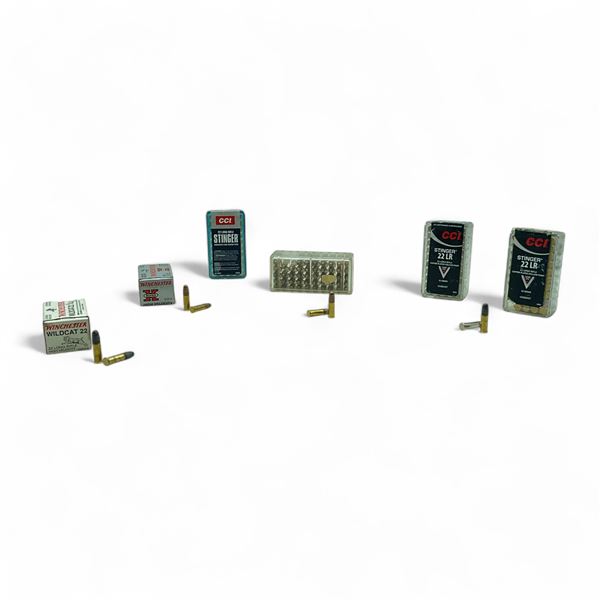 Assorted .22 LR Ammunition, Approximately 258 Rounds