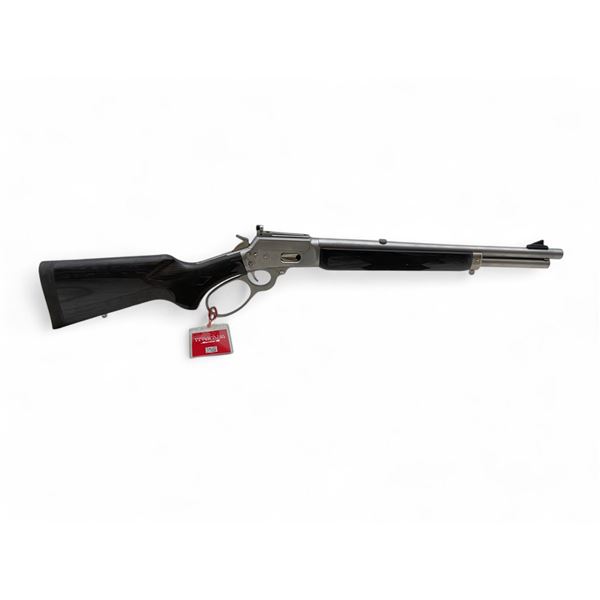 Marlin 1894 Stainless Trapper Lever Action Rifle .44 Magnum 16.1" Threaded Barrel Black Laminate,New