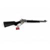 Image 1 : Marlin 1894 Stainless Trapper Lever Action Rifle .44 Magnum 16.1" Threaded Barrel Black Laminate,New