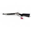 Image 2 : Marlin 1894 Stainless Trapper Lever Action Rifle .44 Magnum 16.1" Threaded Barrel Black Laminate,New