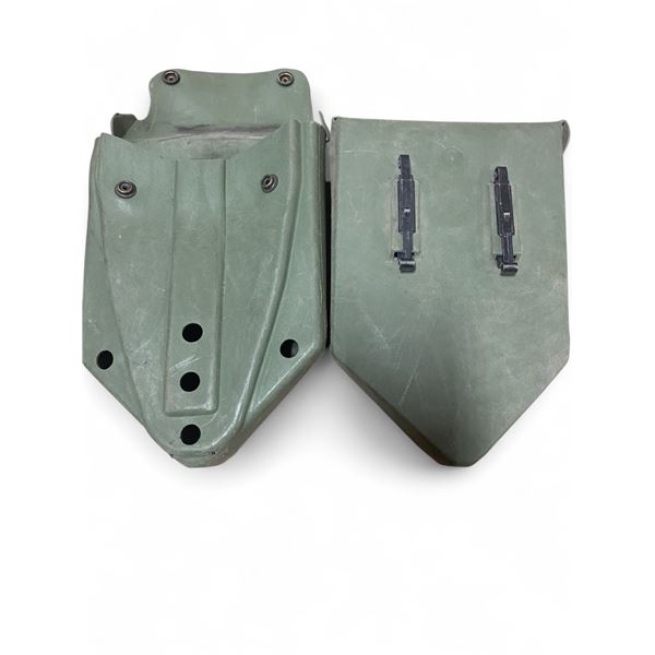 2x US Shovel Pouch with Alice Clips Used Good Condition