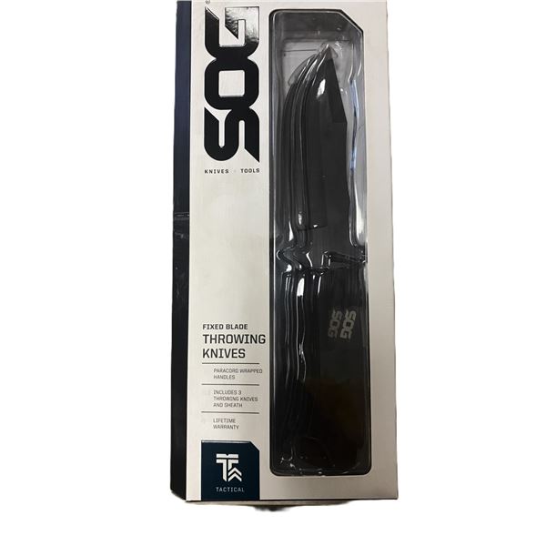 1x SOG Fixed Blade Throwing Knives Prodcuct Sku - F041TN-CP