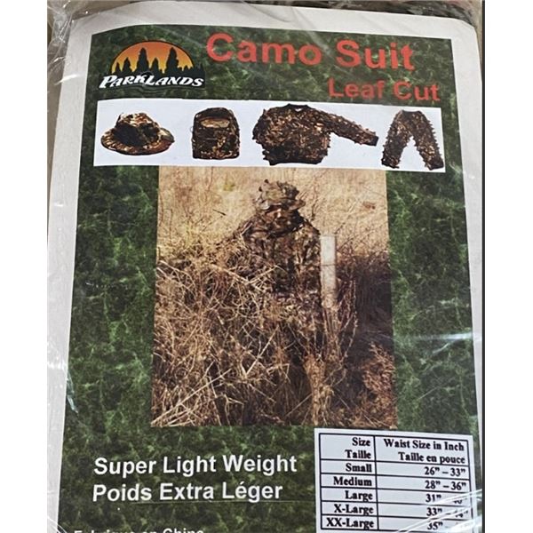 2X Parklands Leaf Cut Out Camo Size Large