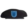 Image 1 : 6X Deluxe Canadian Style Ranger Beret Black with Stitched UN Flash Badge  Size 7