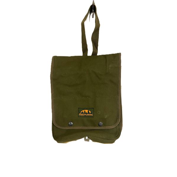 2X 030008-EMB OLIVE MAP CASE BAG