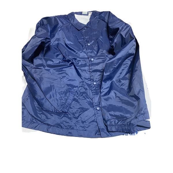2x Navy Windbreaker Jacket with cotton lining