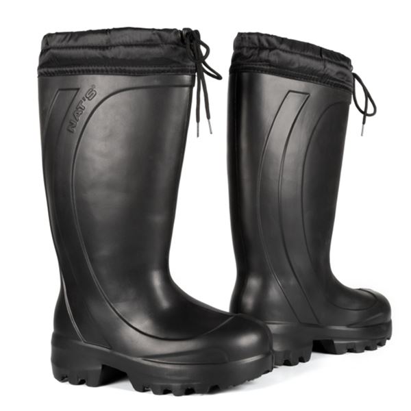 NAT's Style 1530 Waterproof EVA Boot with Removable Liner, Size 8, Black