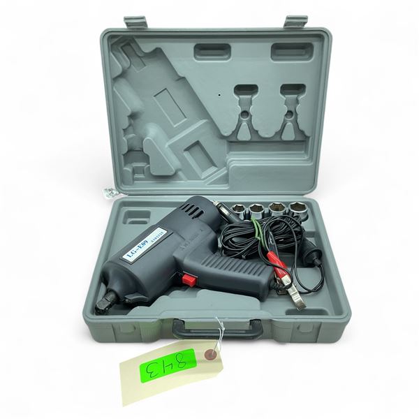 LG Automotive Electrical Impact Wrench with Plastic Case