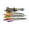 Image 1 : Assorted 20" Crossbow Bolts X 21 And Belt Quiver