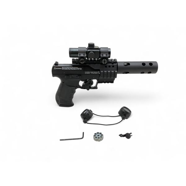 Umarex Walther Nighthawk CO2 Air Pistol .177 Caliber Pellet Pistol With Walther Red Dot