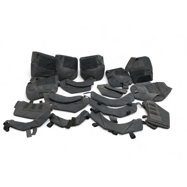 Ballistic Vest Accessories, Includes Neck, Shoulder and Groin Protection Pieces