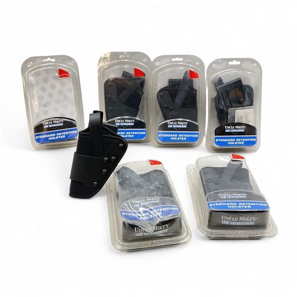 Uncle Mike's Standard Size 2 Retention Holster for Medium and Intermediate DA Revolvers