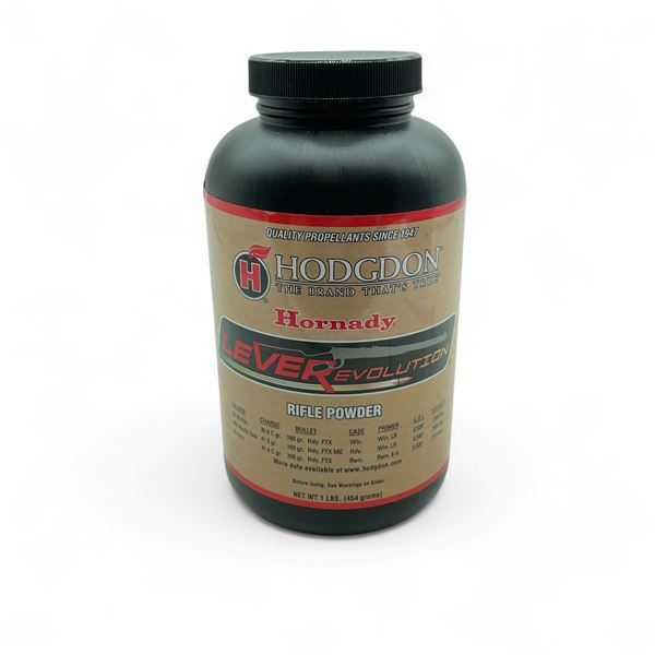 Hodgdon Hornady LEVERevolution Rifle Powder, 1lbs