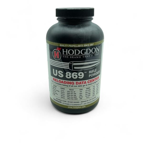 Hodgdon US 869 Rifle Powder, 1 lb