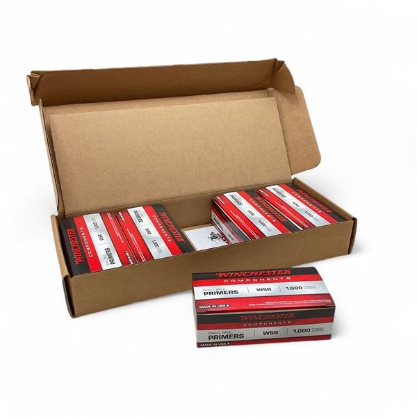 Winchester Small Rifle Primers (WSR), 5000 Qty