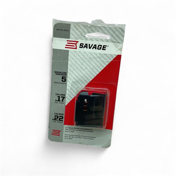 Savage .17 HMR/ .22 WMR, 5 Round Magazine for Savage 93, 305, 310, 502 & 503 Series, New