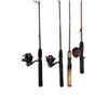 Image 2 : Assorted Fishing Rods x 4 Qty and Small Fishing Net